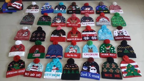 High-quality Christmas LED light hats