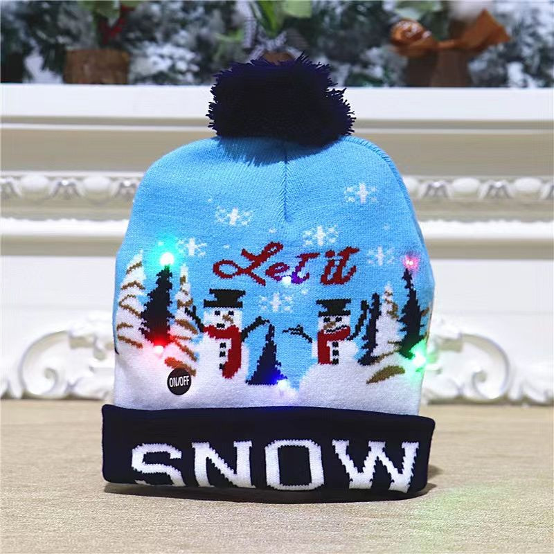 High-quality Christmas LED light hats